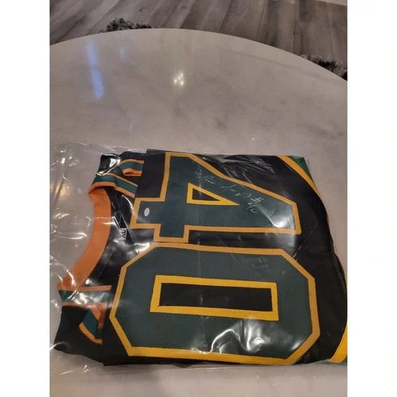 Shawn Kemp Autographed/Signed Jersey Seattle Sonics Supersonics